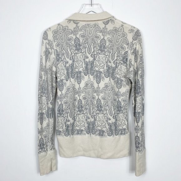 The North Face Patterned Zip Up Sweater Jacket - Picture 4 of 8